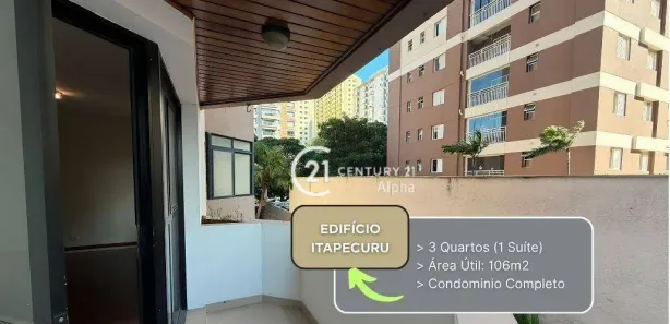 Apartamento com 3 Quartos à venda, 106m² no Alphaville Centro Industrial e Empresarial/Alphaville., Barueri