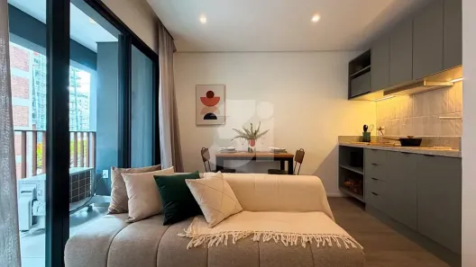 Apartamento com 1 Quarto para alugar, 38m² no Itaim Bibi, São Paulo