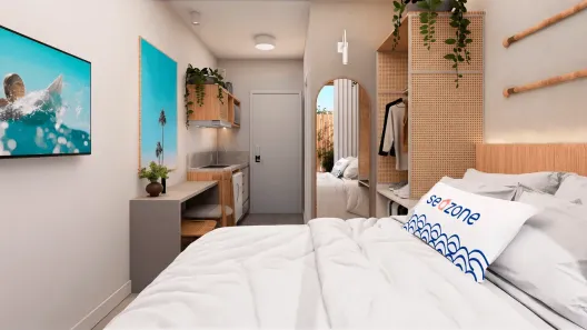 Apartamento com 1 Quarto à venda, 19m² no Centro, Itacaré