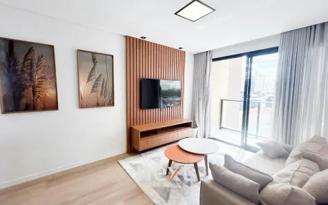 Apartamento com 1 Quarto para alugar, 51m² no Cambuí, Campinas