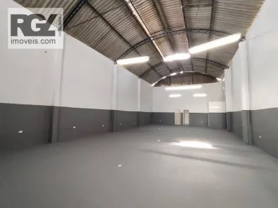 Galpão/Depósito/Armazém para alugar, 300m² no Vila Mathias, Santos