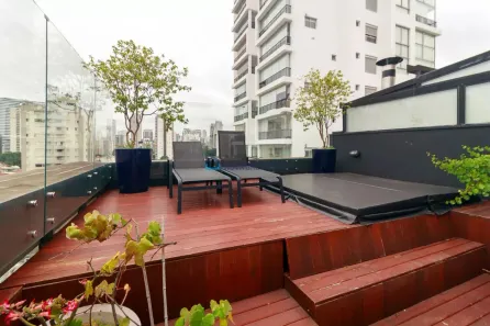 Cobertura com 1 Quarto à venda, 110m² no Cidade Monções, São Paulo