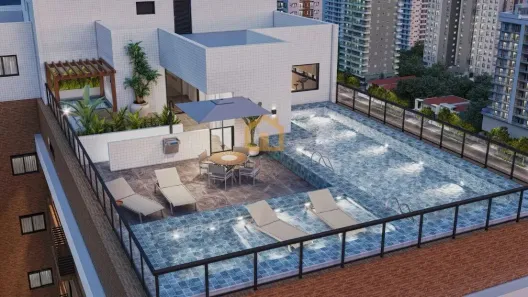 Apartamento com 2 Quartos à venda, 64m² no Marapé, Santos