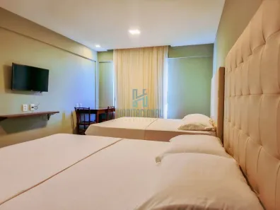 Apartamento com 1 Quarto para alugar, 37m² no Ponta Negra, Natal