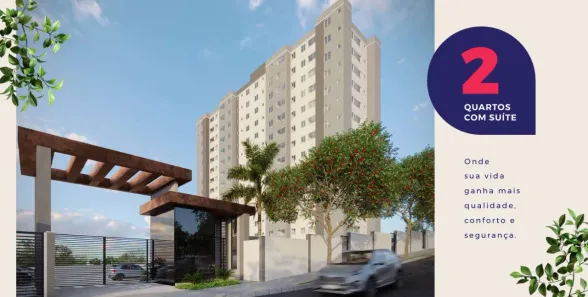 Apartamento com 2 Quartos à venda, 50m² no São Joaquim, Contagem