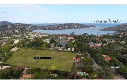 Lote/Terreno à venda, 4500m² no Ferradura, Armação dos Búzios