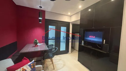 Apartamento com 1 Quarto à venda, 43m² no Centro, São Vicente