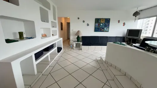 Apartamento com 3 Quartos para alugar, 104m² no Vila Alzira, Guarujá