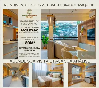 Apartamento com 3 Quartos à venda, 71m² no Da Paz, Manaus