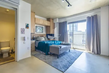 Apartamento com 1 Quarto à venda, 34m² no Cerqueira César, São Paulo