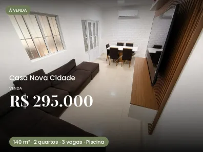 Casa com 2 Quartos à venda, 140m² no Nova Cidade, Manaus