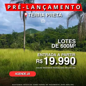Lote/Terreno à venda, 600m² no Terra Preta (Terra Preta), Mairiporã