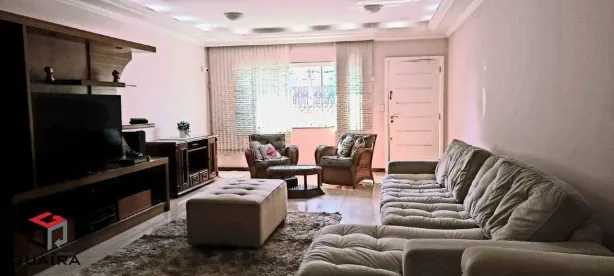 Sobrado com 4 Quartos à venda, 392m² no Vila Scarpelli, Santo André