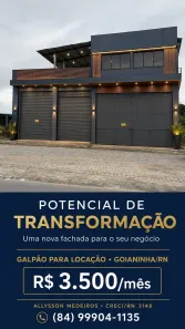 Galpão/Depósito/Armazém para alugar, 228m² no , Goianinha