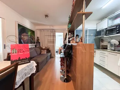 Flat com 1 Quarto à venda, 46m² no Cidade Monções, São Paulo
