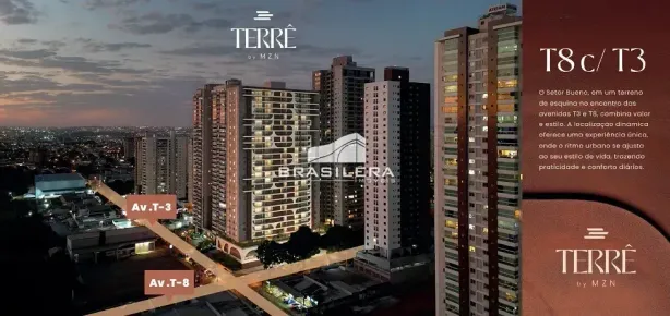Apartamento com 2 Quartos à venda, 74m² no Setor Bueno, Goiânia