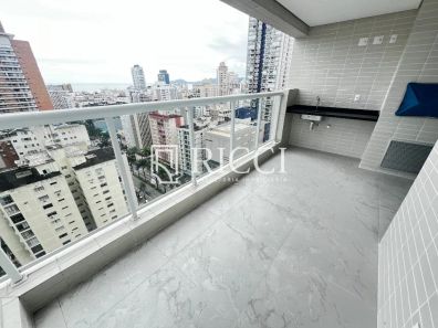 Apartamento com 2 Quartos à venda, 87m² no Gonzaga, Santos
