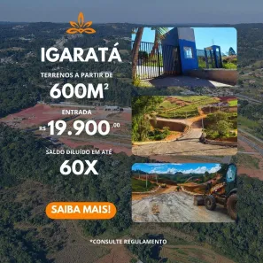 Lote/Terreno à venda, 600m² no Centro, Nazaré Paulista