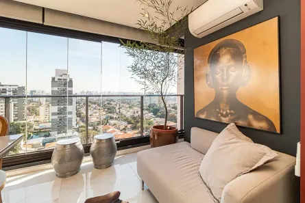 Apartamento com 2 Quartos para venda ou aluguel, 103m² no Campo Belo, São Paulo