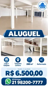 Galpão/Depósito/Armazém para alugar, 280m² no Taquara, Rio de Janeiro