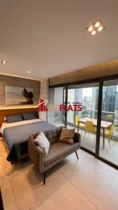 Flat com 1 Quarto para alugar, 46m² no Pinheiros, São Paulo