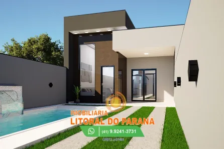 Casa com 3 Quartos à venda, 165m² no Betaras, Matinhos