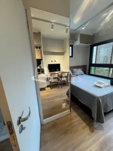 Apartamento com 1 Quarto para alugar, 21m² no Moema, São Paulo