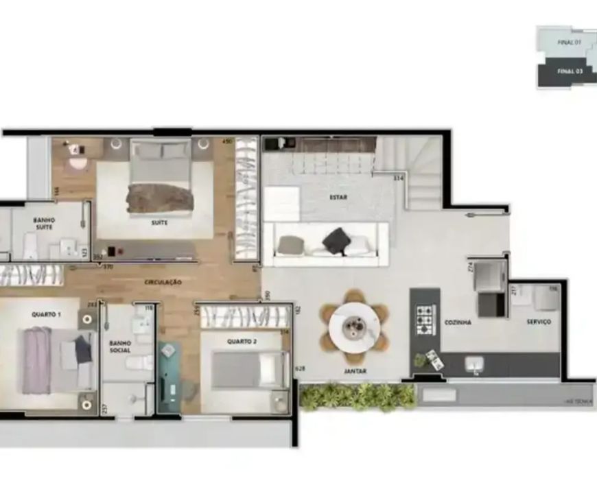 BIOS BOUTIQUE RESIDENCE no Boa Viagem, Belo Horizonte