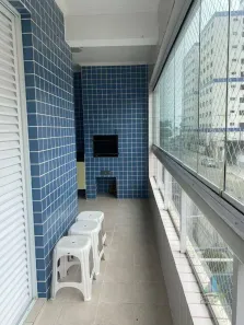 Apartamento com 2 Quartos para venda ou aluguel, 84m² no Guilhermina, Praia Grande