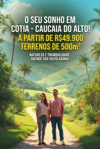 Lote/Terreno à venda, 500m² no Santana, Cotia
