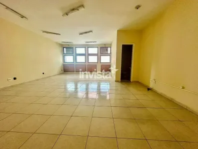 Sala Comercial para alugar, 53m² no Vila Mathias, Santos