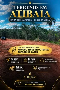 Lote/Terreno à venda, 600m² no Centro, Atibaia
