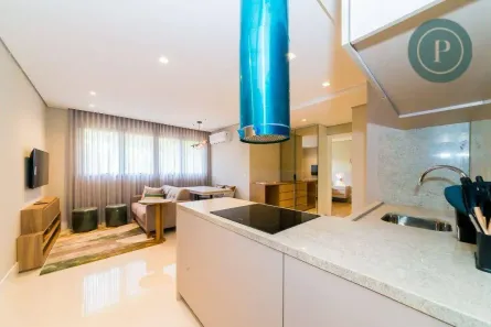 Apartamento com 1 Quarto para alugar, 44m² no São Francisco, Curitiba