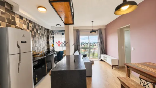 Apartamento com 2 Quartos para alugar, 49m² no Jardim Ermida I, Jundiaí