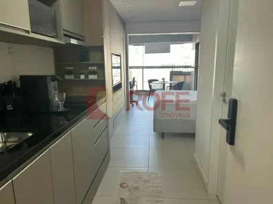 Apartamento com 1 Quarto para venda ou aluguel, 32m² no Santo Amaro, São Paulo