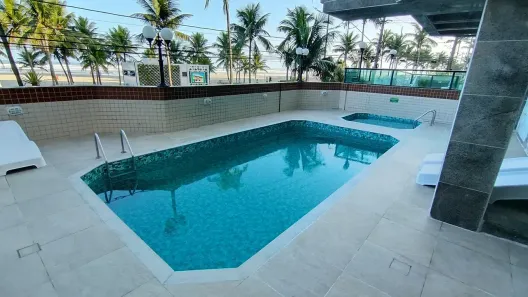 Apartamento com 2 Quartos para alugar, 122m² no Aviação, Praia Grande