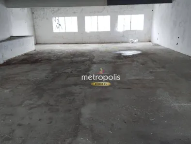 Sala Comercial para alugar, 200m² no Vila Metalúrgica, Santo André