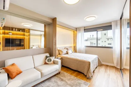 Apartamento com 1 Quarto para alugar, 29m² no Mont Serrat, Porto Alegre