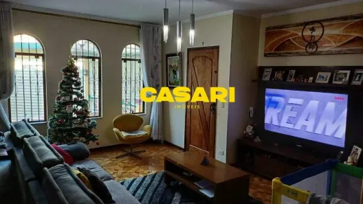 Sobrado com 4 Quartos à venda, 130m² no Vila Scarpelli, Santo André