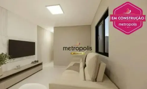Apartamento com 3 Quartos à venda, 70m² no Paraíso, Santo André