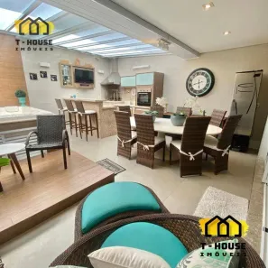Casa de Condomínio com 4 Quartos à venda, 350m² no Enseada, Guarujá