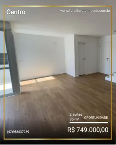 Apartamento com 2 Quartos à venda, 86m² no Centro, Joinville
