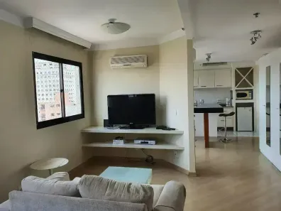 Apartamento com 1 Quarto para alugar, 52m² no Vila Olímpia, São Paulo