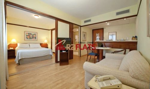 Flat com 1 Quarto à venda, 33m² no Jardim Paulista, São Paulo