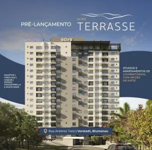 Apartamento com 1 Quarto à venda, 31m² no Vorstadt, Blumenau
