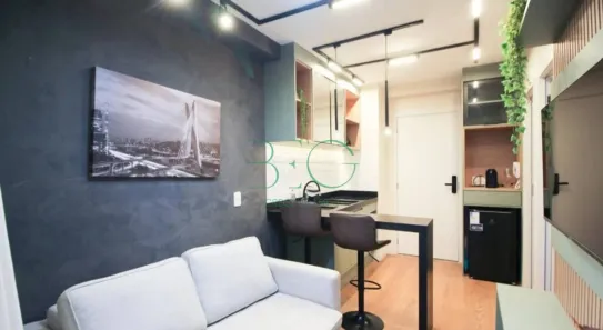 Apartamento com 1 Quarto à venda, 27m² no Indianópolis, São Paulo