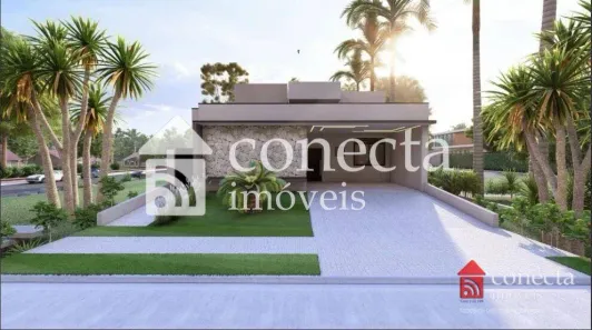 Casa de Condomínio com 3 Quartos à venda, 213m² no Parque Brasil 500, Paulínia