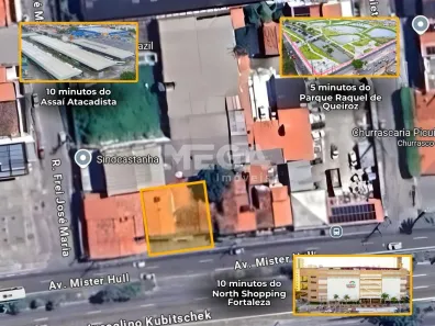 Lote/Terreno para alugar, 800m² no Presidente Kennedy, Fortaleza