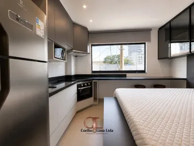 Apartamento com 1 Quarto para alugar, 28m² no Indianópolis, São Paulo