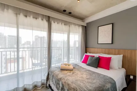 Kitnet com 1 Quarto à venda, 35m² no Santo Amaro, São Paulo